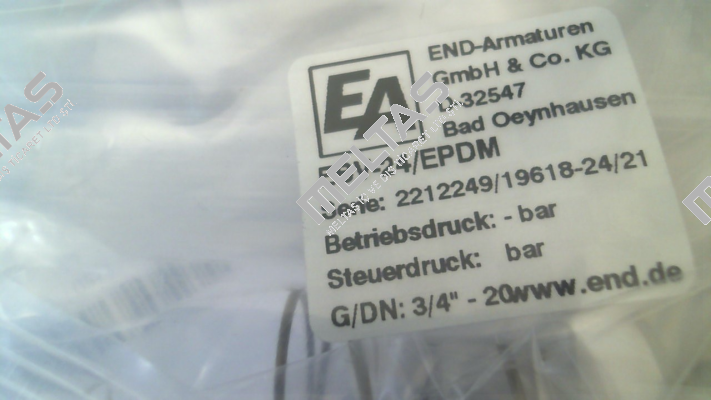 EBV-24/EPDM End Armaturen