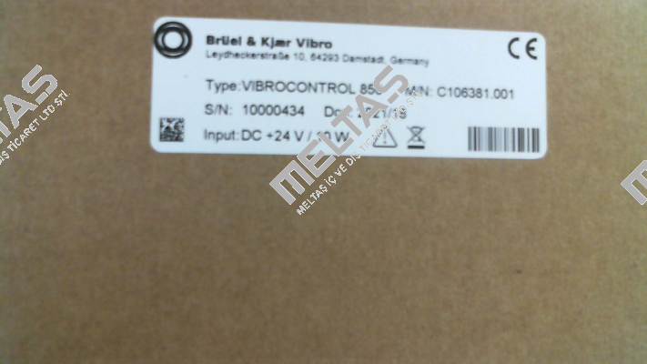 VIBROCONTROL 850 Bruel-Kjaer