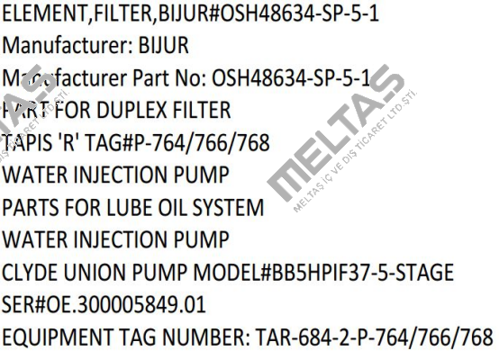 OSH48634-SP-5-1  Bijur Delimon