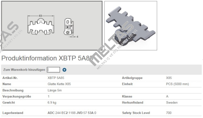 XBTP 5A85 FlexLink