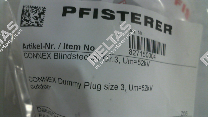 827 150-004 Pfisterer