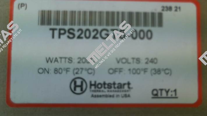 TPS202GT8-000 Hotstart