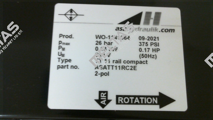 ASATT11RC2E ASA Hydraulik