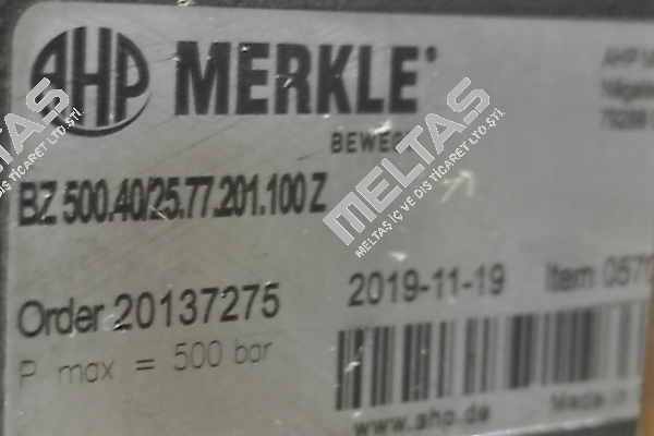 057032 / BZ 500.40/25.77.201.100 Z Merkle