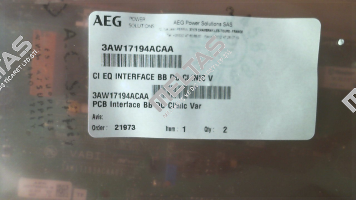 3AW17194ACAA AEG