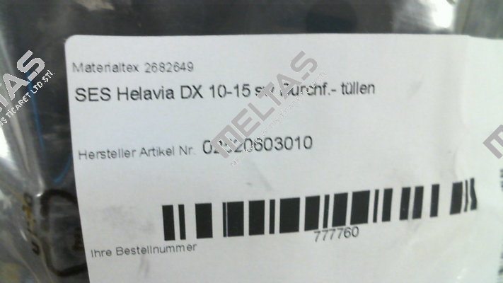 Art.No. 02520603010, Type: Helavia DX 10-15 Ses Sterling