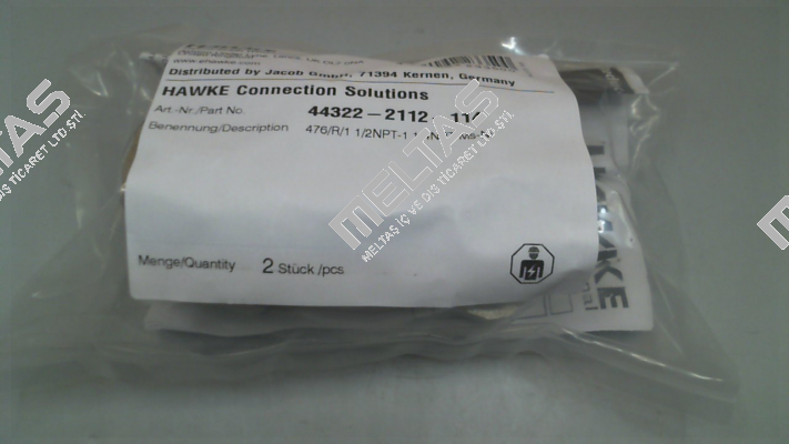 44322-2112-114 / 476/R/1 1/2NPT-1 1/4NPT Ms-Ni Hawke