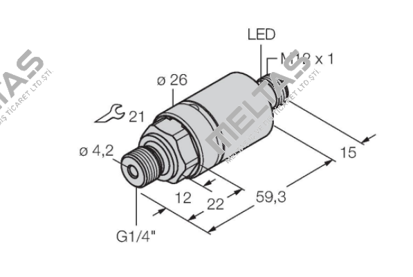 PC040V-204-2UPN8X-H1141 Turck