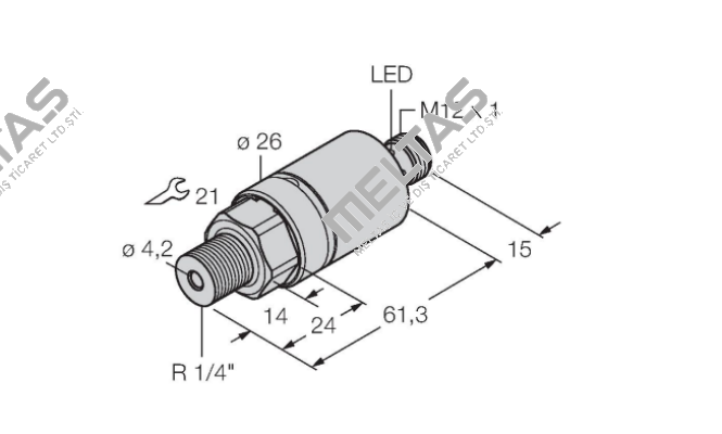 PC100R-210-2UPN8X-H1141 Turck