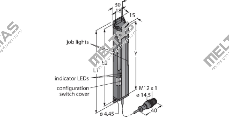 PVA225P6RQ Turck