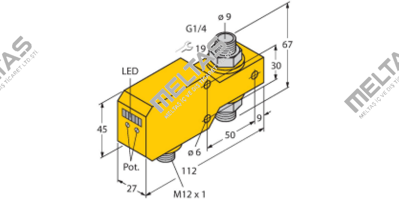 FCI-D10A4P-LIX-H1141 Turck