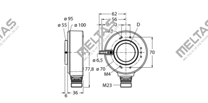 RI-42H30S4-2B1024-12M23 Turck