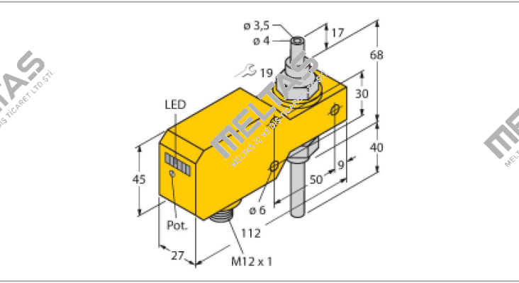 FCI-TCD04A4P-AP8X-H1141 Turck