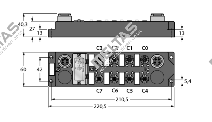 FDNP-S0808H-WW Turck