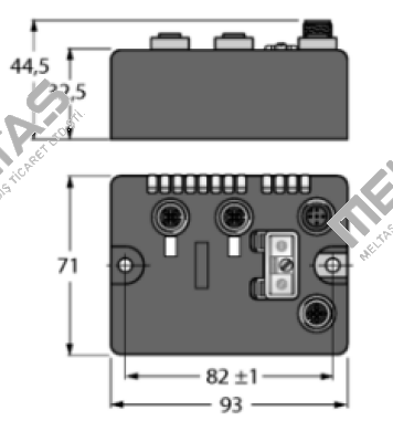 BLCDN-2M12S-2AI-PT Turck