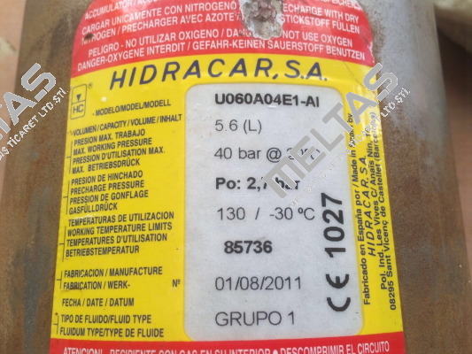 U060A04E1-AI Hidracar