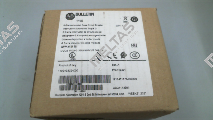 140G-G3C3-C30 Allen Bradley (Rockwell)