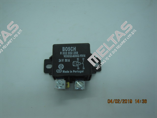 0 332 002 258 Bosch