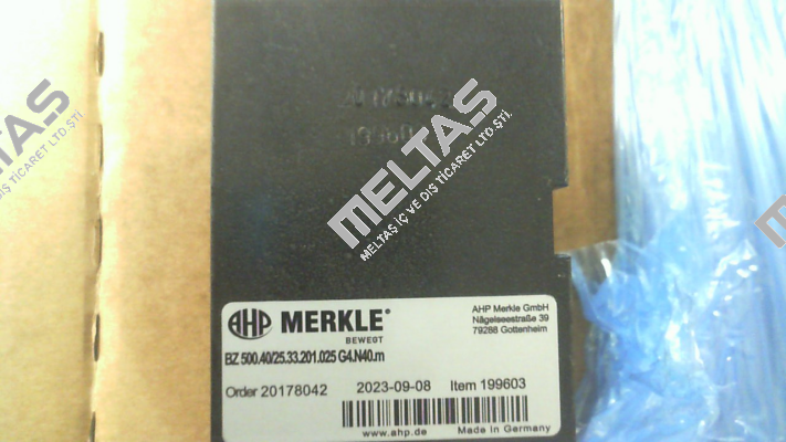 BZ 500.40/25.33.201.025 G4.N40.m Merkle